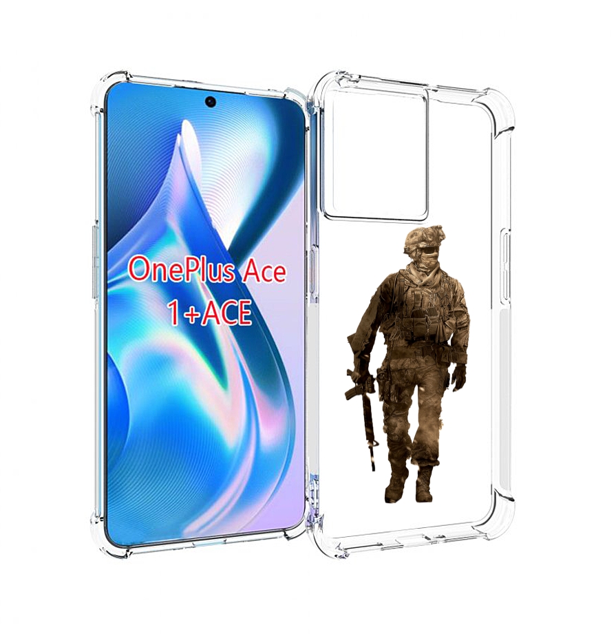 

Чехол MyPads call-of-duty мужской для OnePlus Ace, Прозрачный, Tocco