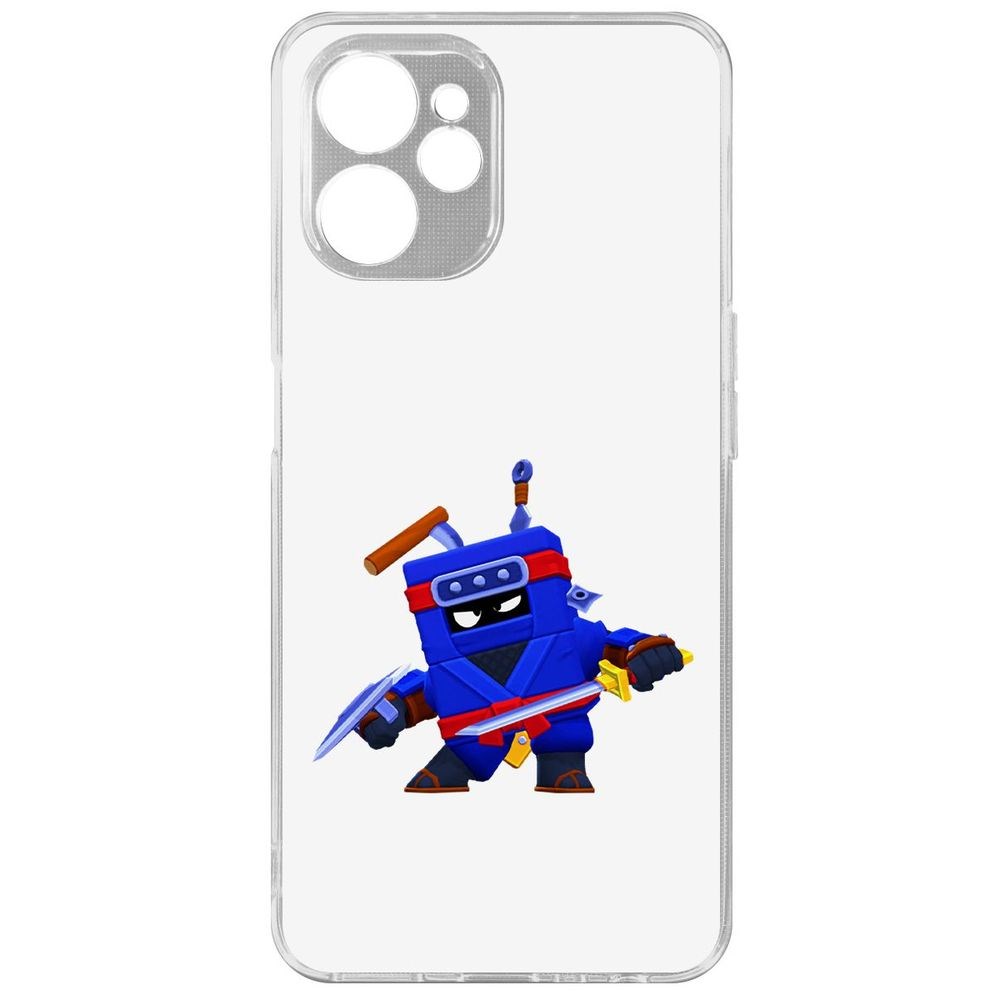 

Чехол Brawl Stars-Ниндзя Эш для Realme 10 5G, Прозрачный