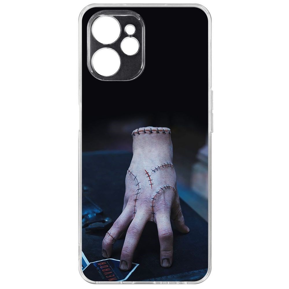 

Чехол Уэнсдей Аддамс - Вещь для Realme 9i 5G, Прозрачный
