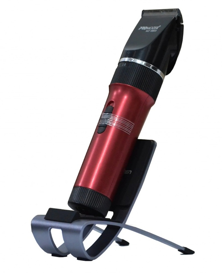 

Машинка для стрижки волос ProMozer MZ-9803 Black/Red, MZ-9803