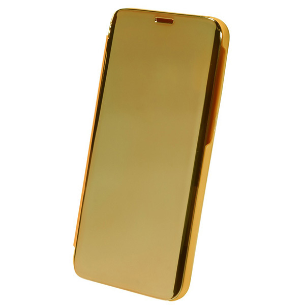 

Чехол книжка для Xiaomi Redmi Note 9T Clear View Золотой