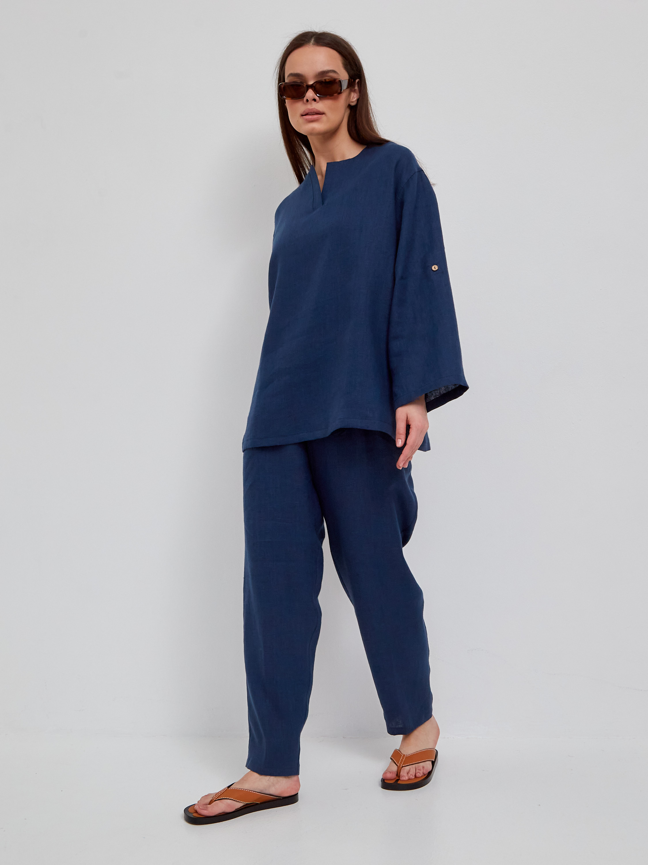 Брюки женские Klim KL021 синие 50 RU