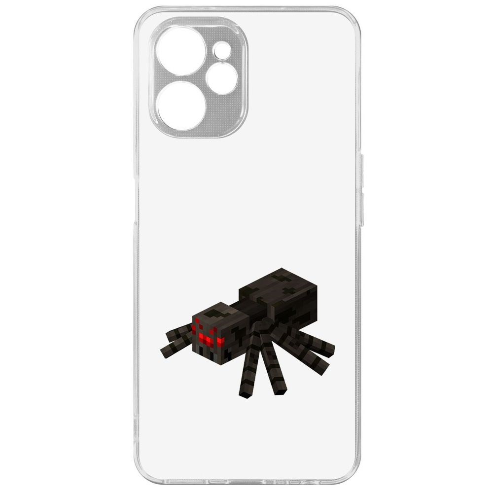 

Чехол Minecraft-Паук для Realme 9i 5G, Прозрачный