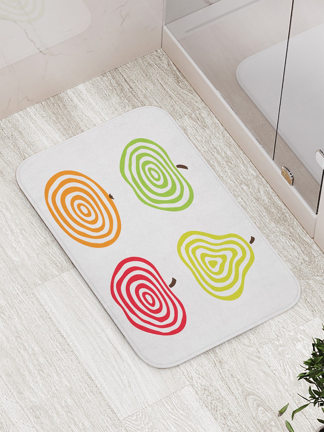 

bath_87776 Коврик противоскользящий для ванной, сауны, бассейна, 77х52 см