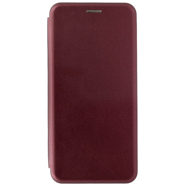 фото Чехол книжка для samsung galaxy m31s book cover бордовый zibelino