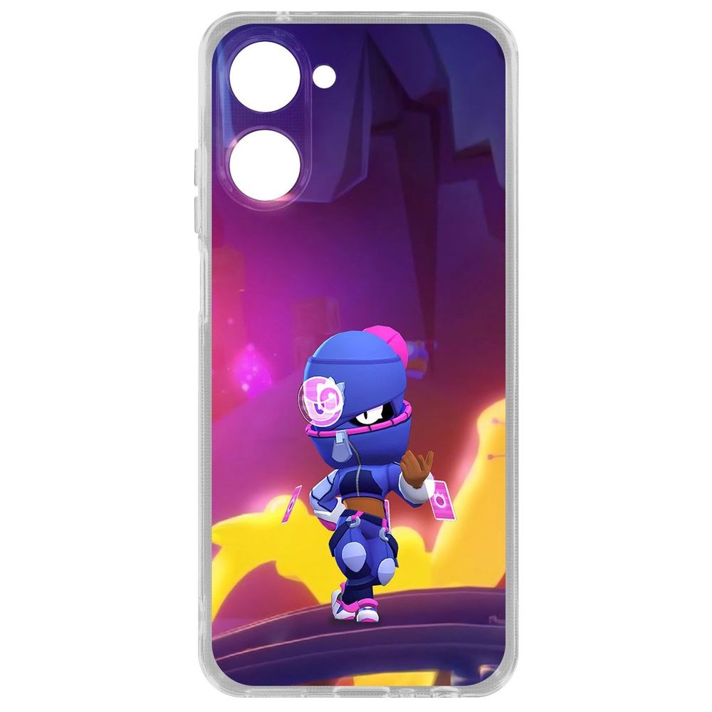 

Чехол Brawl Stars-Ниндзя Тара для Realme 10 4G, Прозрачный