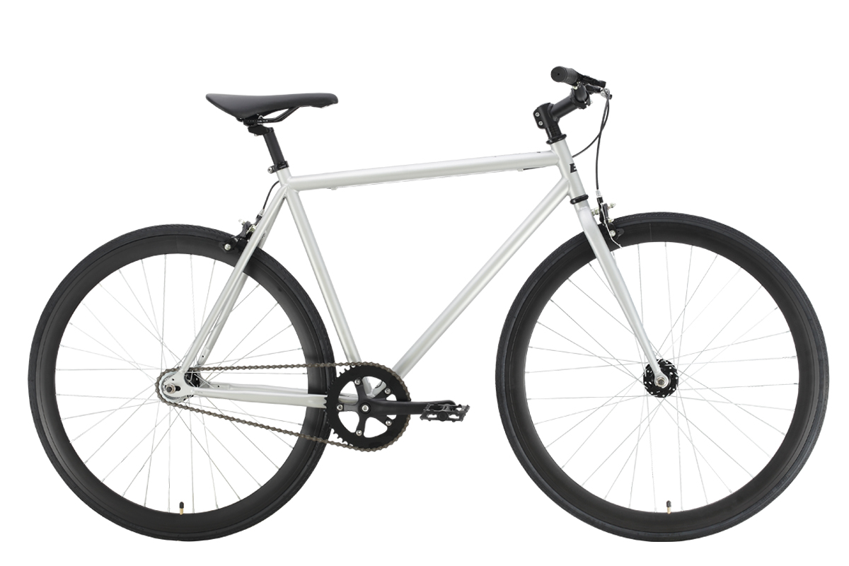фото Black-one велосипед black one urban 700, 2021, ростовка 19, серебристый, черный