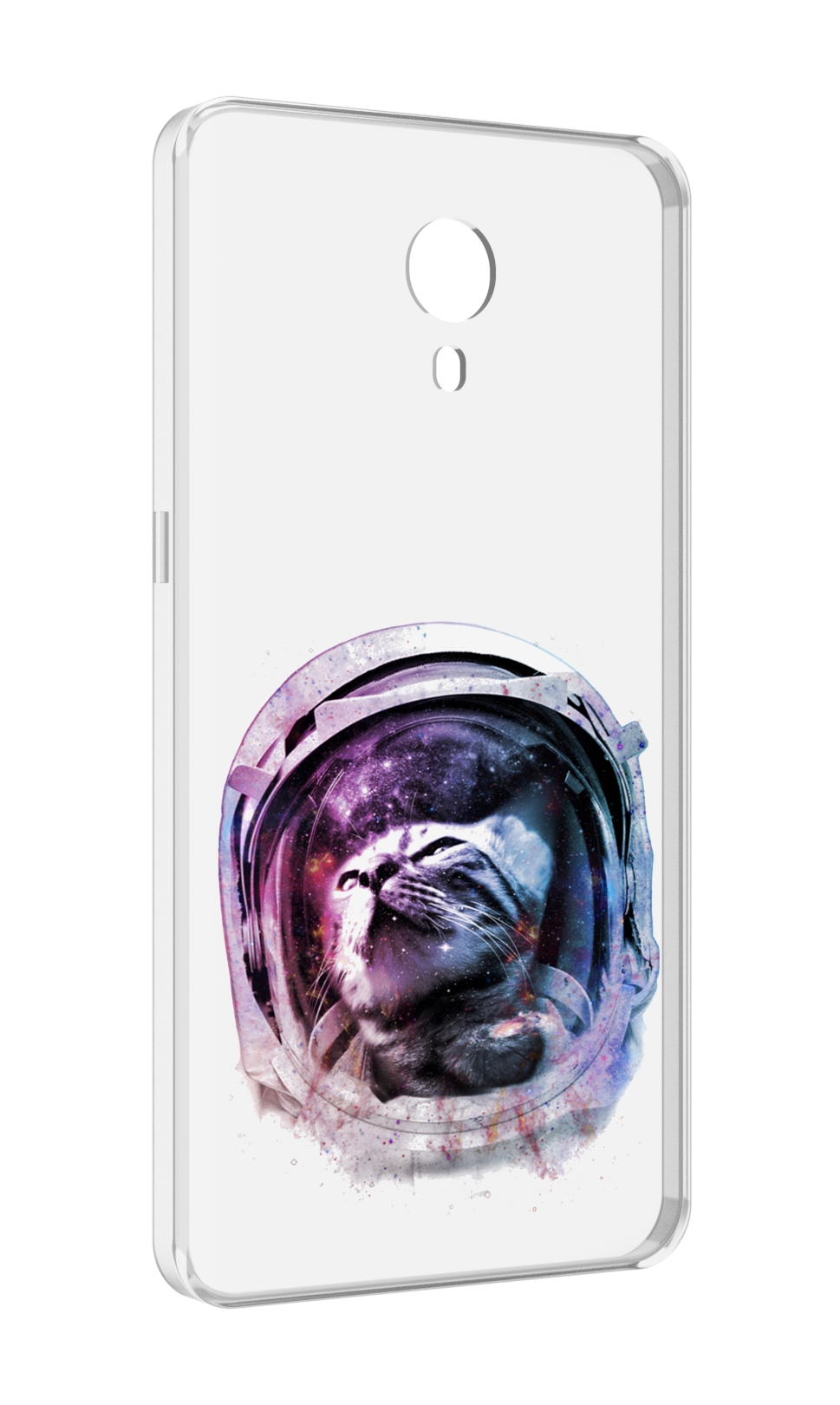 

Чехол MyPads кот в шлеме для Meizu M3 Note, Прозрачный, Tocco