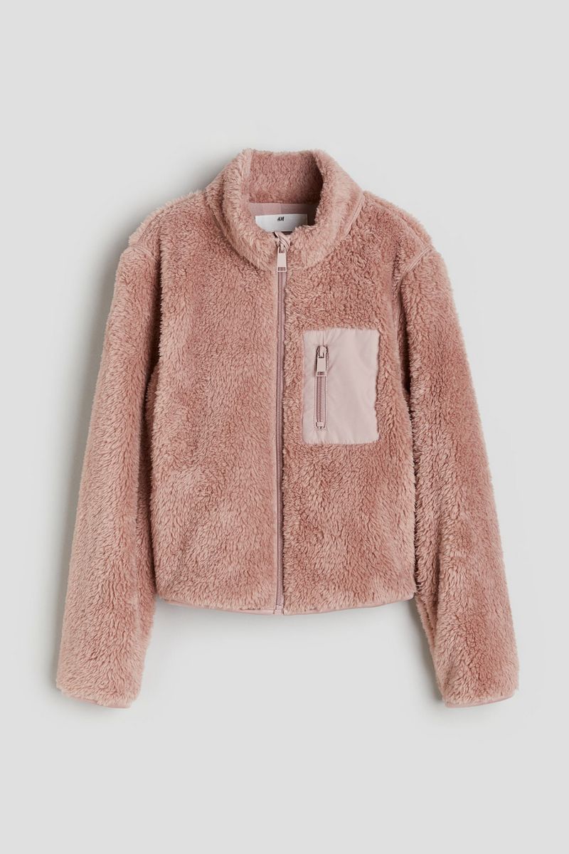 

Куртка детская H&M 1204257, Матовый розовый, 158, 1204257