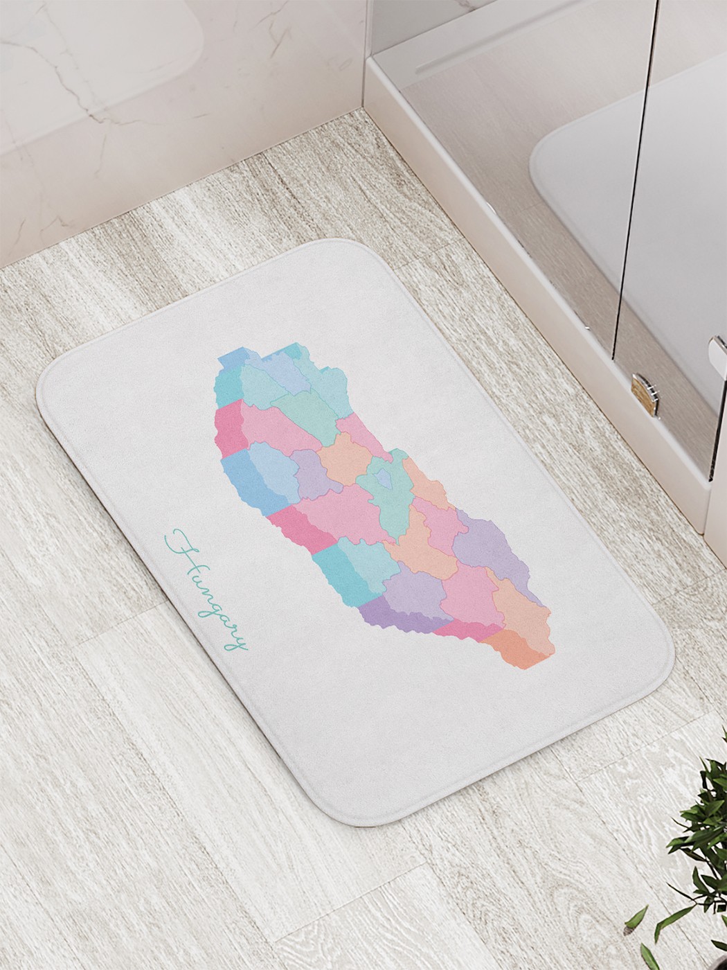 

bath_87585 Коврик противоскользящий для ванной, сауны, бассейна, 77х52 см