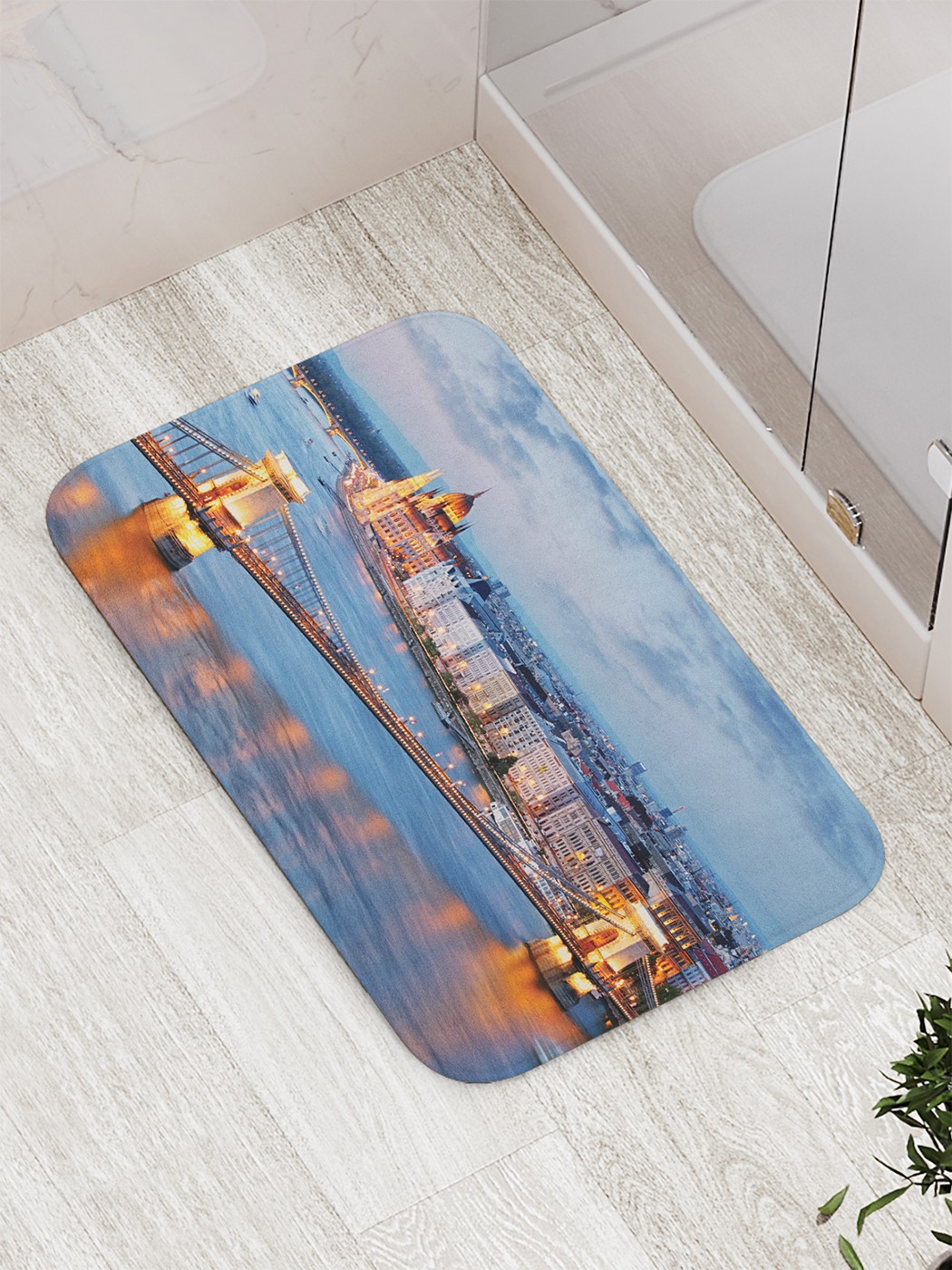 

bath_87574 Коврик противоскользящий для ванной, сауны, бассейна, 77х52 см