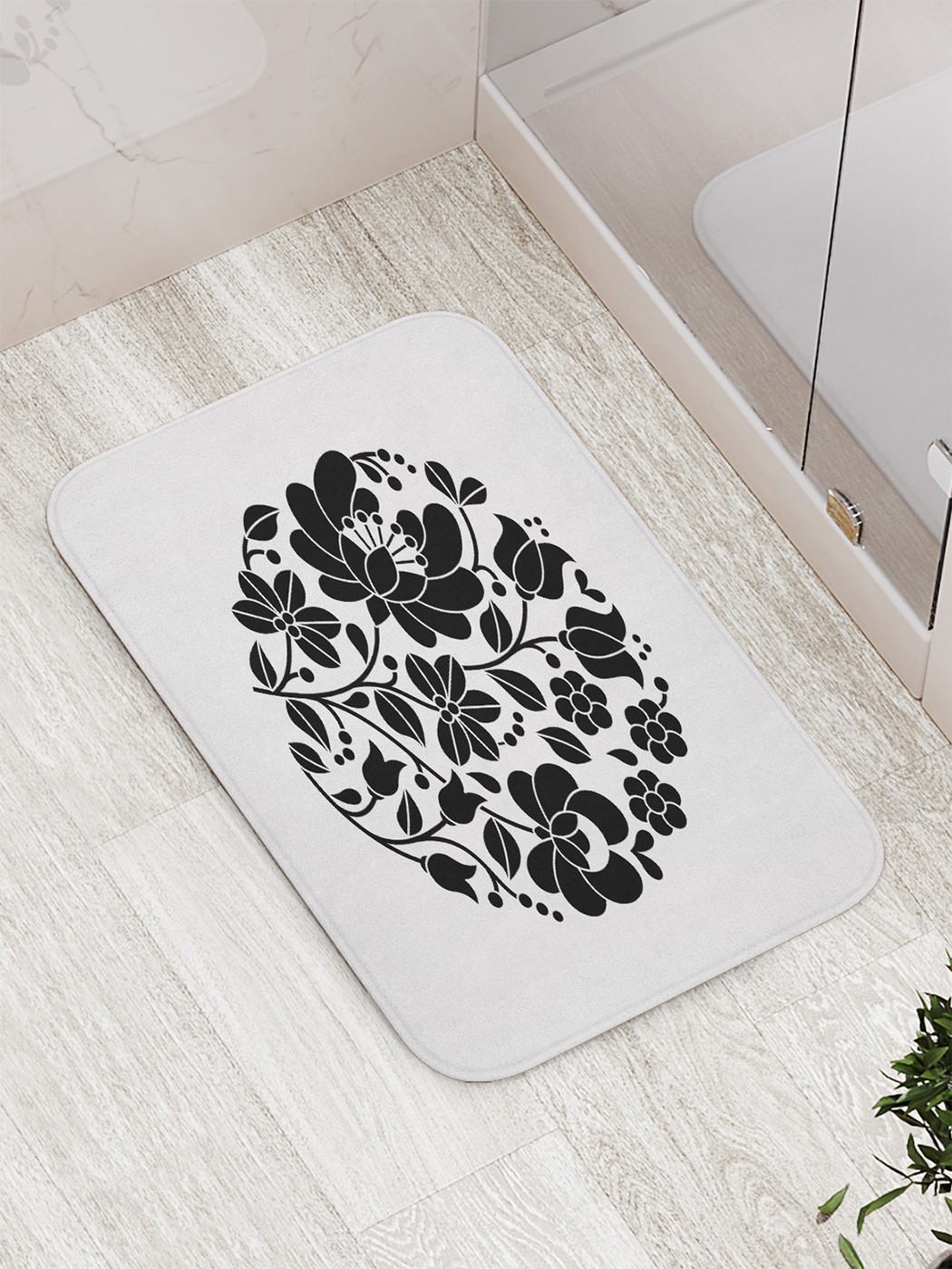 

bath_87572 Коврик противоскользящий для ванной, сауны, бассейна, 77х52 см