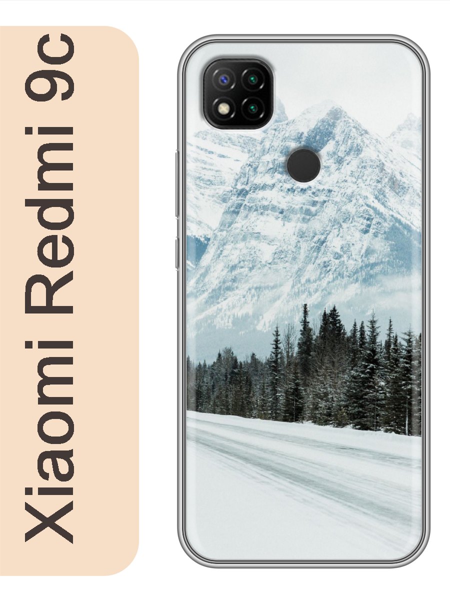 

Чехол на Xiaomi Redmi 9c горы 456, Прозрачный, red9cnewy