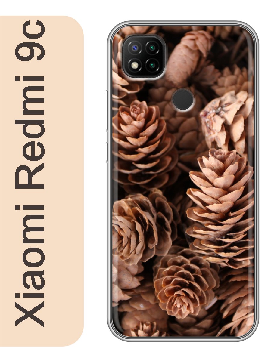 

Чехол на Xiaomi Redmi 9c шишки 452, red9cnewy