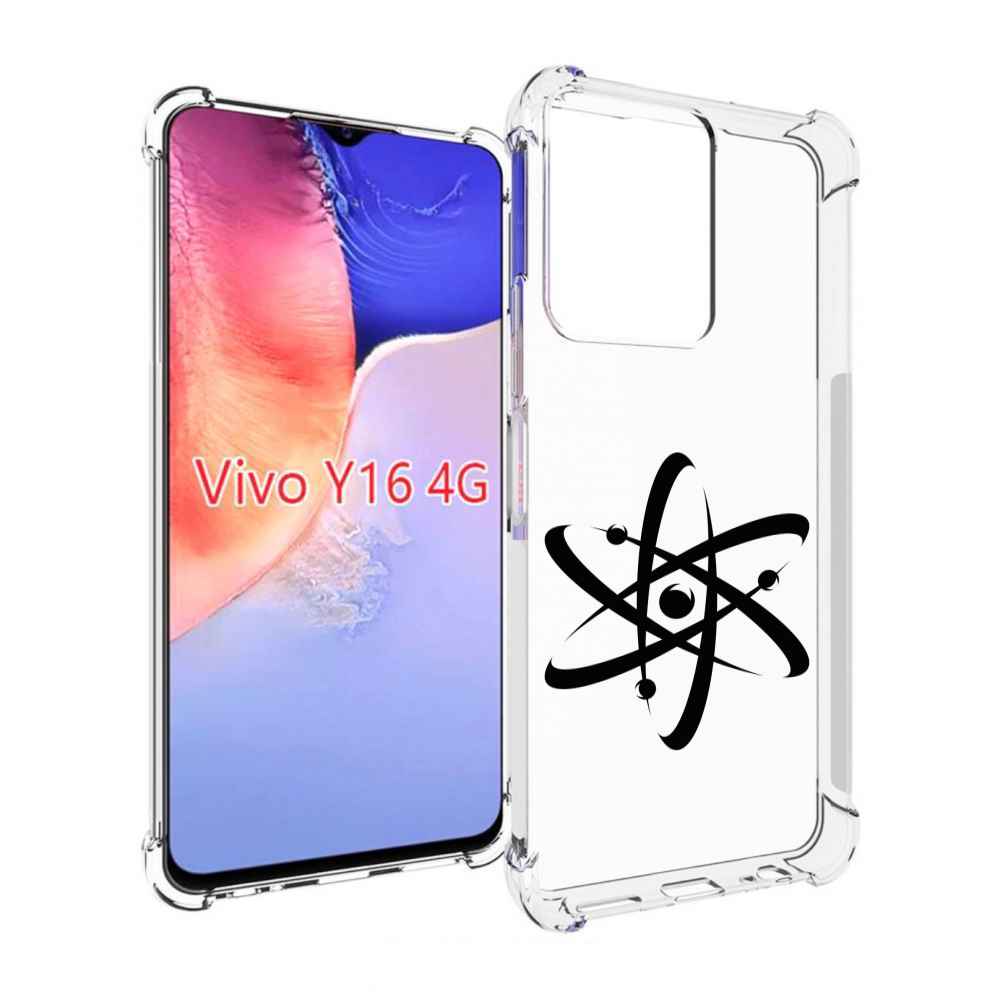 

Чехол MyPads атом для Vivo Y16 4G/ Vivo Y02S, Прозрачный, Tocco