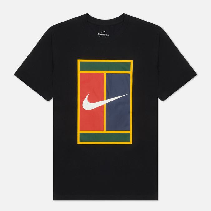 

Футболка мужская Nike DM8424 черная S, DM8424