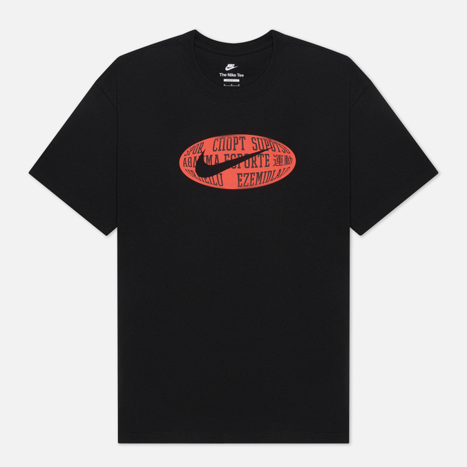 

Футболка мужская Nike DM2353 черная 2XL, DM2353