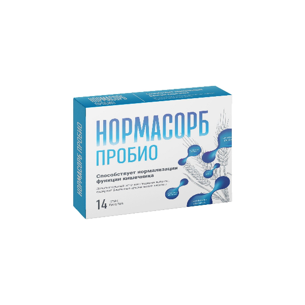 

Пищевая добавка Нормасорб Пробио, саше, 14 шт