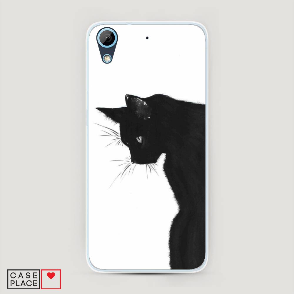 

Чехол Awog на HTC Desire 626 / Эйчтиси Дизайр 626 "Black cat", Разноцветный, 101350-1