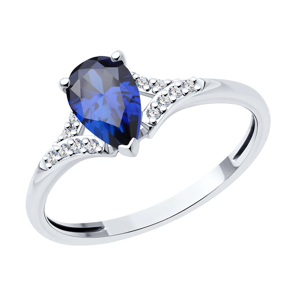 

Кольцо из белого золота с бриллиантом р. , SOKOLOV Diamonds 71-00265-3, 71-00265-3