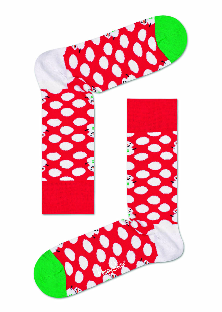 

Носки Happy Socks Big Dot Snowman Sock BDS01