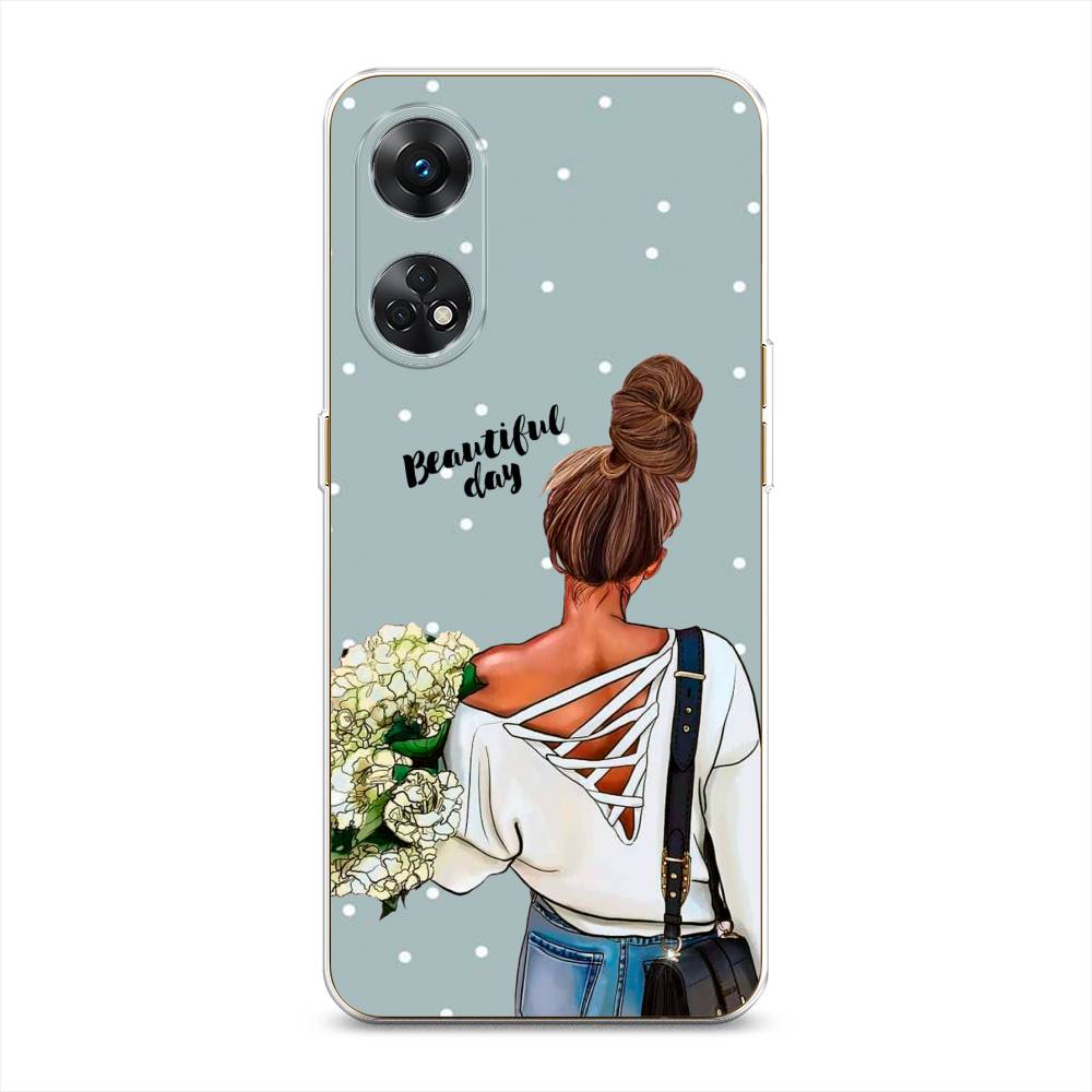

Чехол Awog на Oppo Reno 8T 4G "Beautiful day", Голубой;коричневый;бежевый, 2513250-6