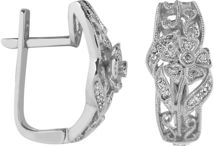 

Серьги женские из золота Ивел 2061000876581, бриллиант, 2061000876581