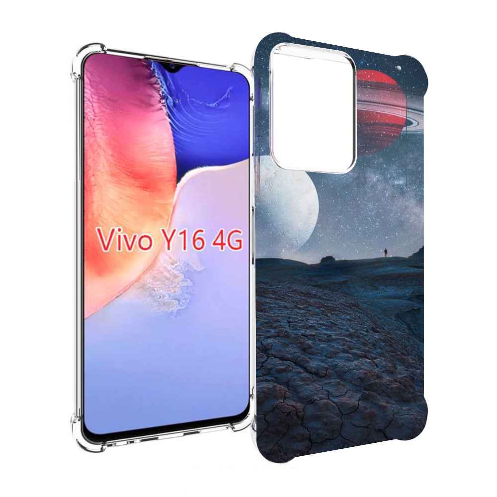 

Чехол MyPads Фотография для Vivo Y16 4G/ Vivo Y02S, Прозрачный, Tocco