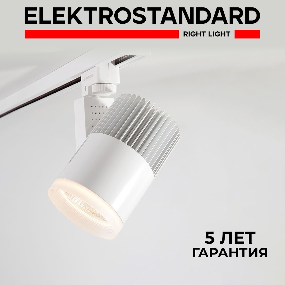 

Трековый однофаз. поворотный LED светильник Elektrostandard LTB36 Accord 20W 4200К белый, Accord LTB36