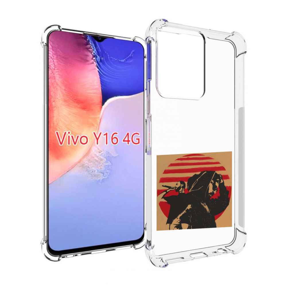 

Чехол MyPads Утопия Мияги и Энди панда для Vivo Y16 4G/ Vivo Y02S, Прозрачный, Tocco