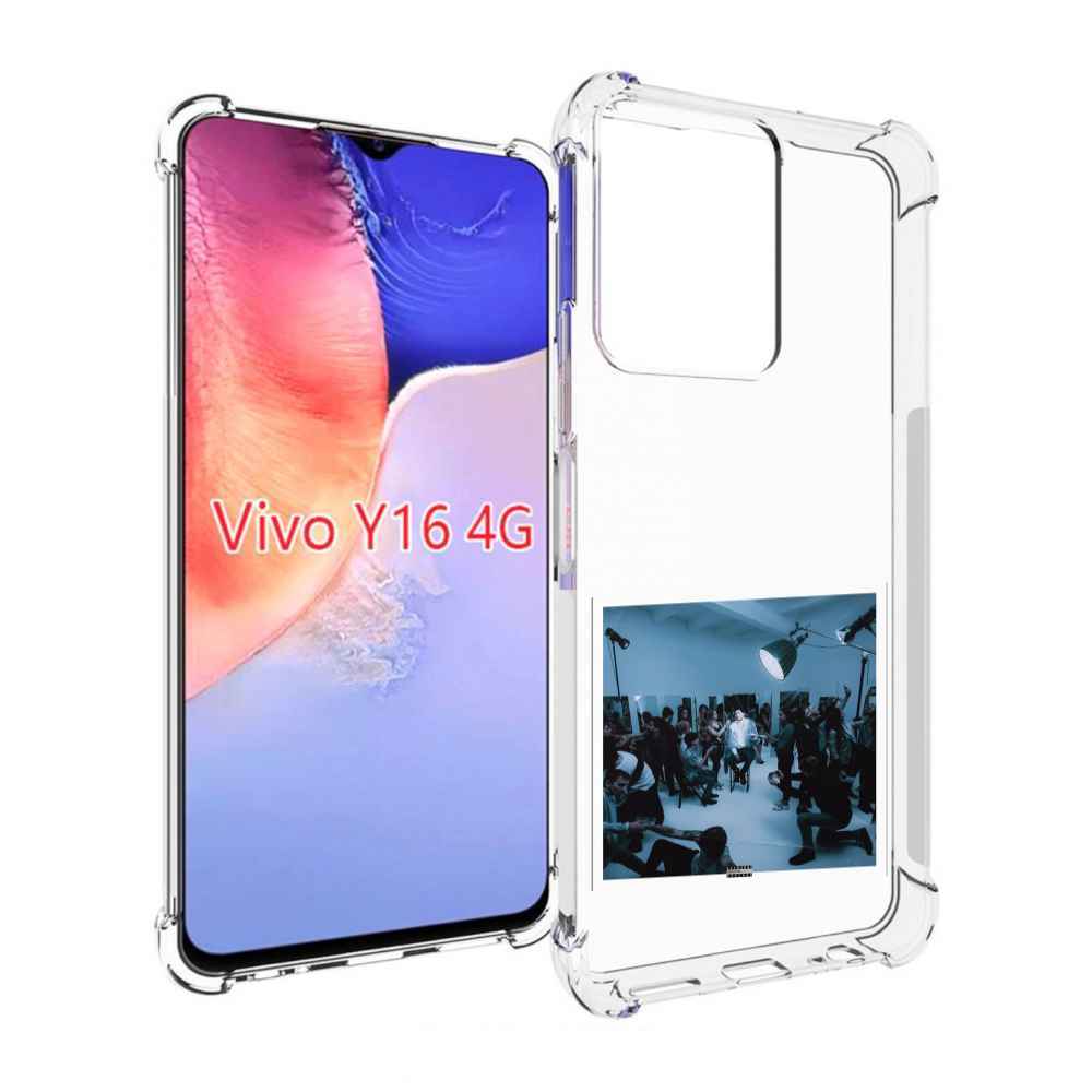 

Чехол MyPads Уроборос Скриптонит для Vivo Y16 4G/ Vivo Y02S, Прозрачный, Tocco