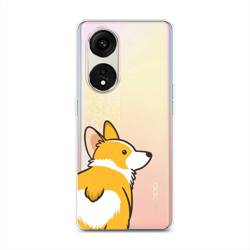 

Чехол Awog на Oppo Reno 8T 5G "Корги следуй за мной", Желтый;бежевый;белый, 2513150-2