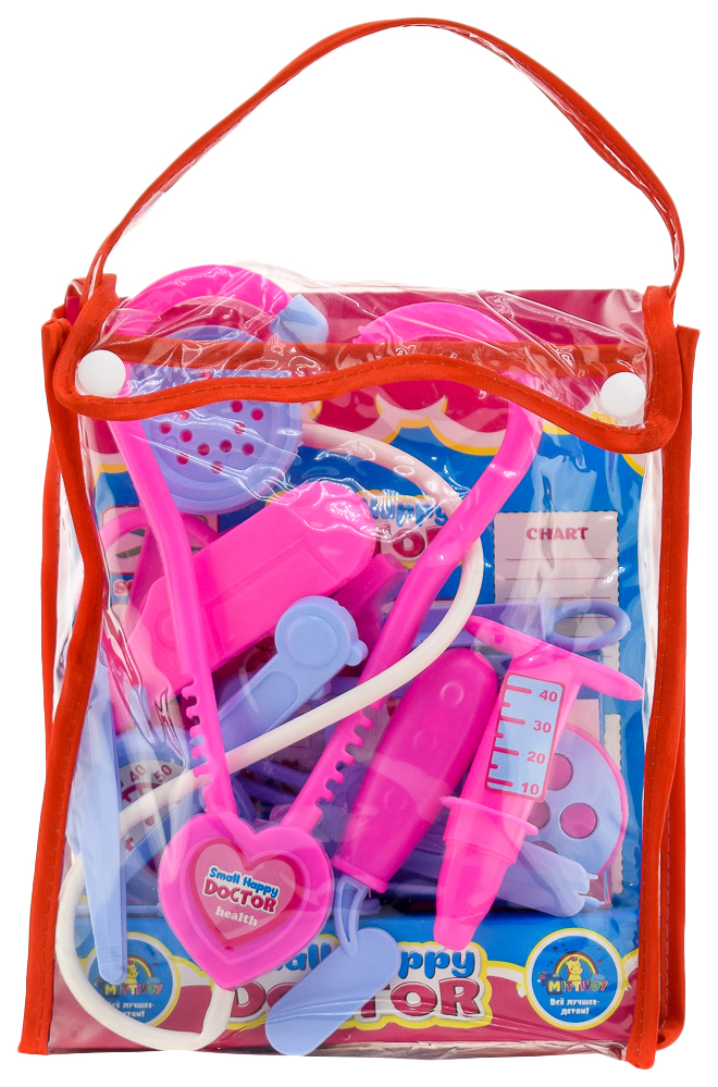

Игровой набор Miittivoy Маленький доктор mini КМР 103L, Голубой;розовый