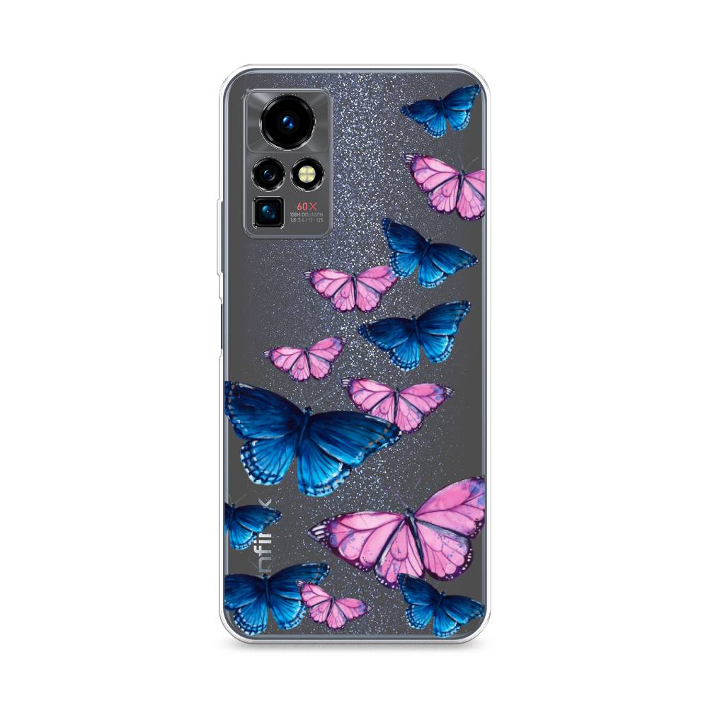 

Чехол Awog на Infinix Zero X Pro "Полет бабочек", Разноцветный, 3101150-2