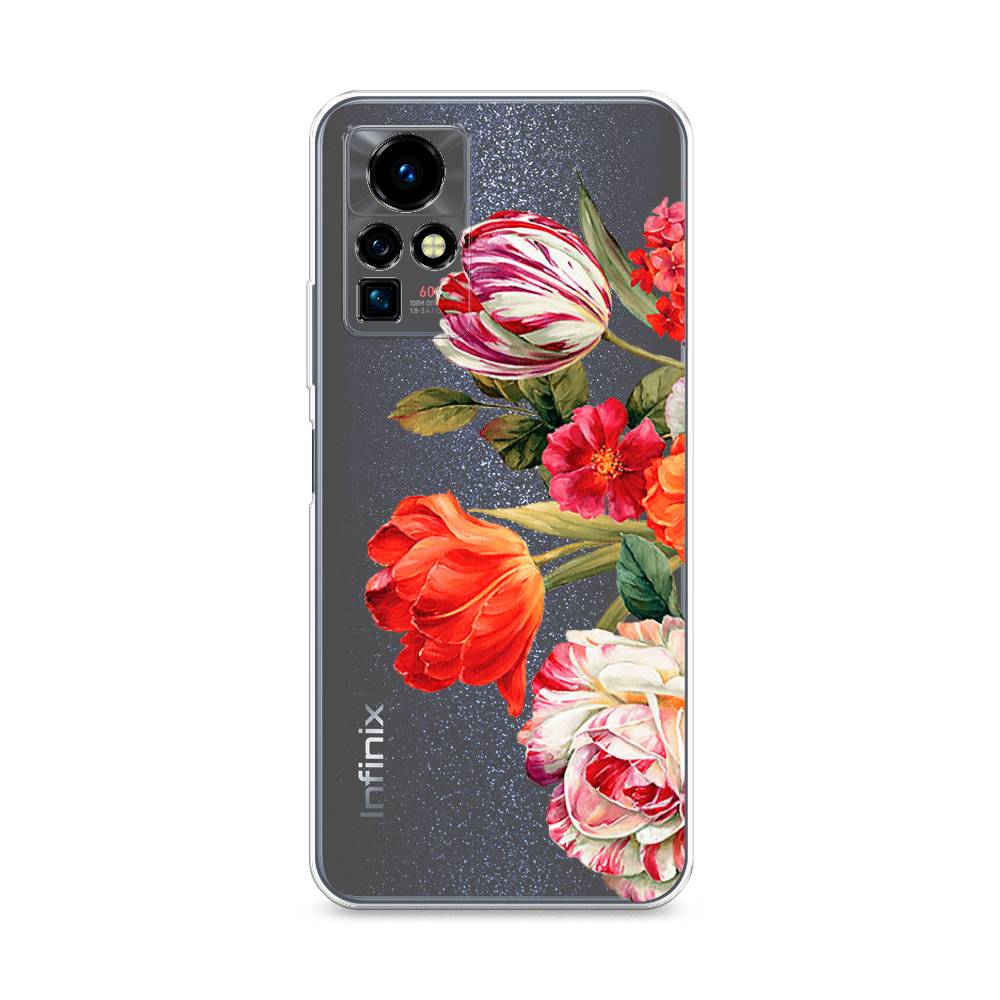 

Чехол Awog на Infinix Zero X Pro "Весенний букет", Разноцветный, 3101150-8