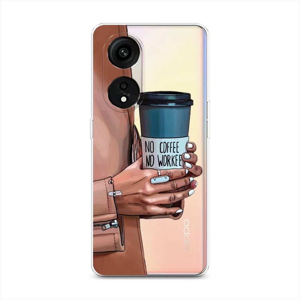 

Чехол Awog на Oppo Reno 8T 5G "No coffee", Синий;бежевый;коричневый, 2513150-7