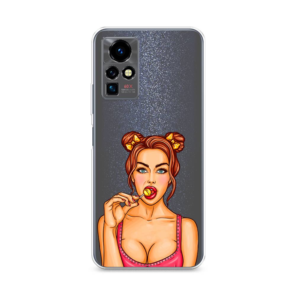 

Чехол Awog на Infinix Zero X Pro "Вкусный леденец", Разноцветный