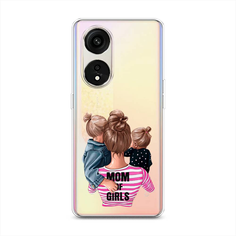 

Чехол Awog на Oppo Reno 8T 5G "Mom of Girls", Разноцветный, 2513150-6