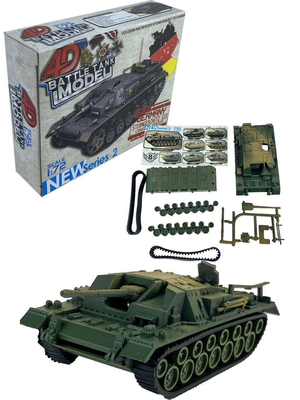 

Сборная модель Танк StuG III, M Город игр