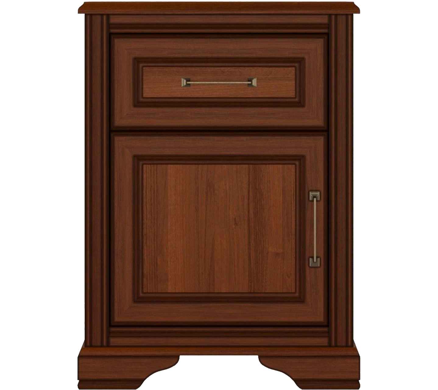 

Тумба Stylius KOM1D1S (Орех донской), Коричневый, Stylius KOM1D1S
