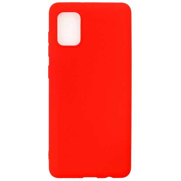 

Силиконовый чехол для Samsung Galaxy M31s Soft Matte Красный