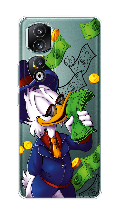 фото Чехол на honor 90 pro "scrooge mcduck with money" case place