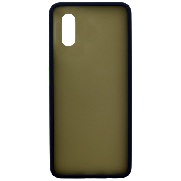 

Чехол накладка для Xiaomi Redmi 9A Plastic Matte Синий
