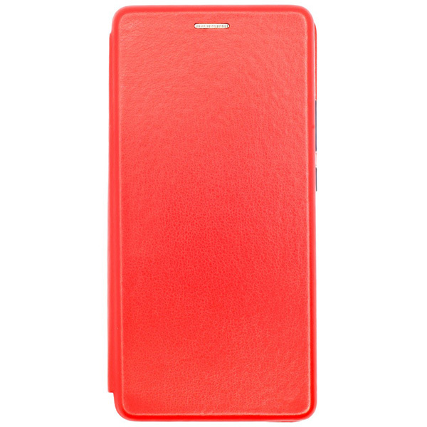 фото Чехол книжка для xiaomi redmi 9c book cover красный zibelino