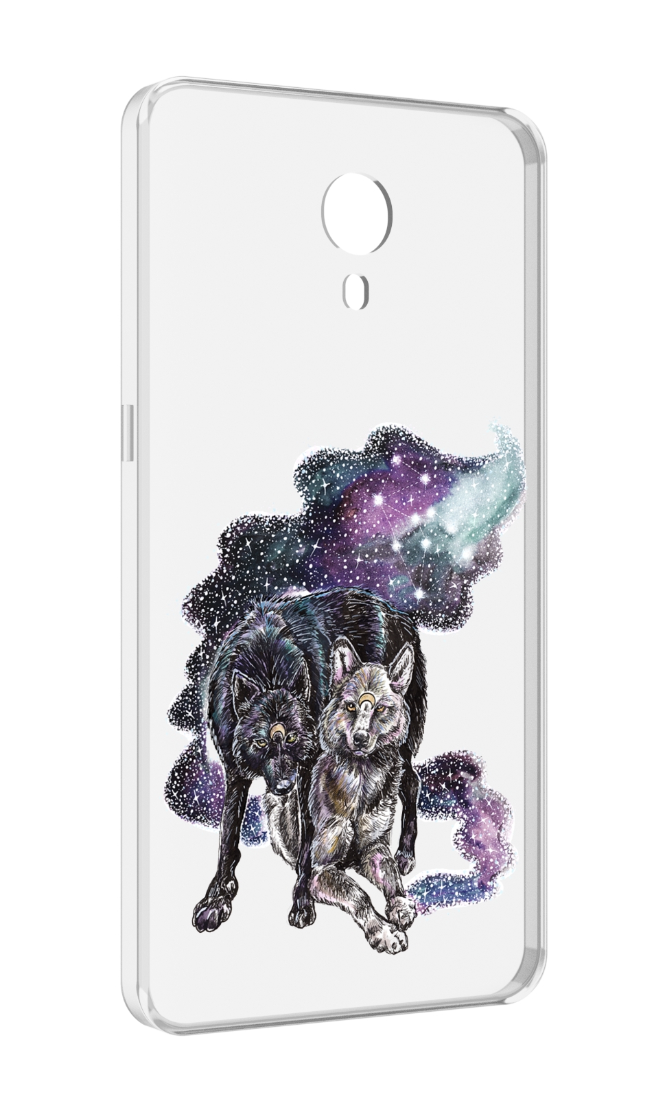 

Чехол MyPads звездные волки для Meizu M3 Note, Прозрачный, Tocco