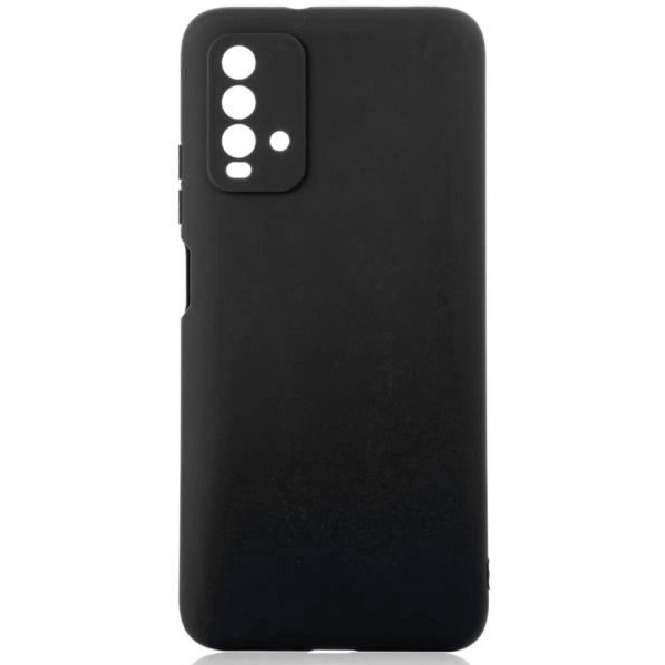 

Силиконовый чехол для Xiaomi Redmi 9T Soft Matte с защитой камеры Черный