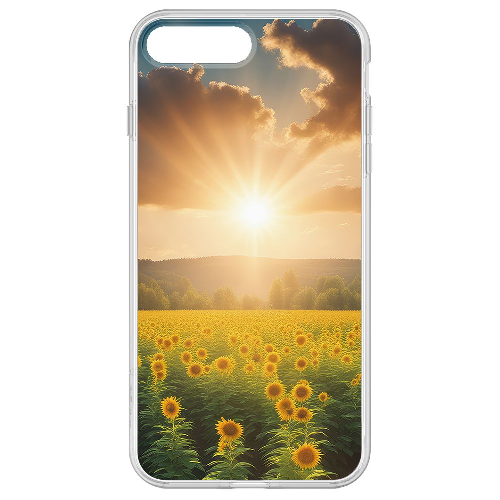 

Чехол-накладка Krutoff Clear Case Солнечно для iPhone 7 Plus, Прозрачный