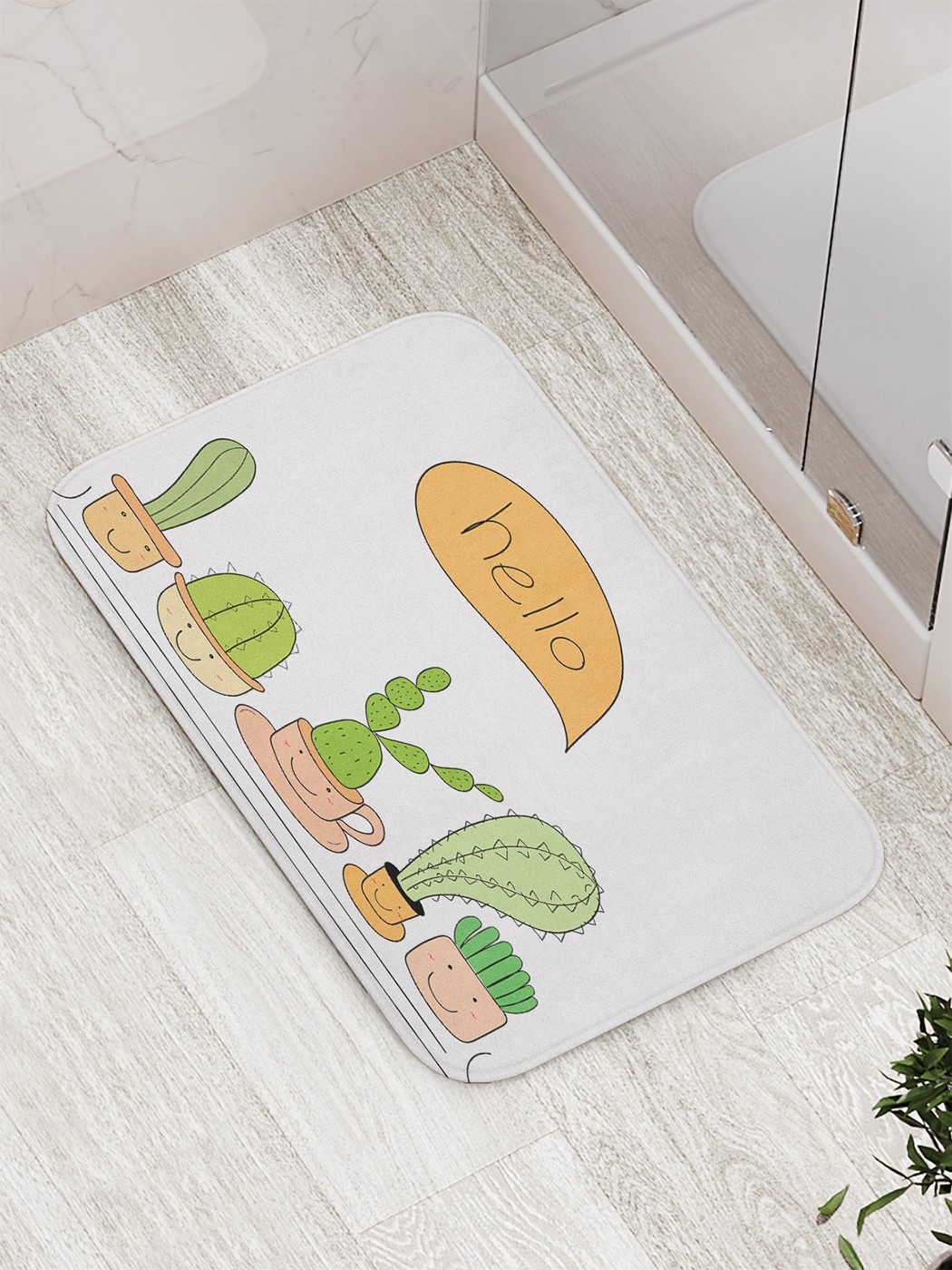 

bath_87488 Коврик противоскользящий для ванной, сауны, бассейна, 77х52 см