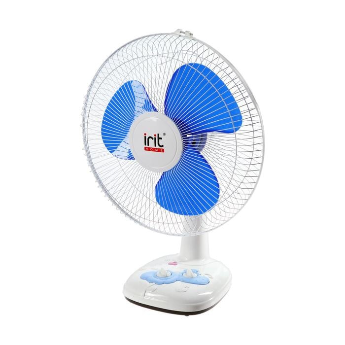 Вентилятор настольный Irit IRV-026 белый; голубой фигура влюбленная пара с розой белый 27см
