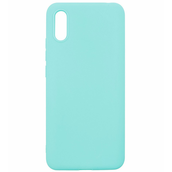 

Силиконовый чехол для Xiaomi Redmi 9A Soft Matte Бирюзовый